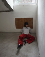color wide pants