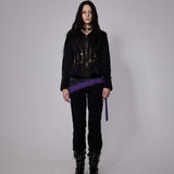 SHEISSHE/MULTIPLE-ZIPPER JACKET