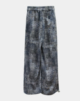 Oriental Print String Pants