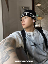 No.0778 S dirty waffle half T