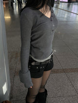 Tulip Slim Rib Inner Tee