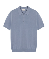 Air Cool Button Collar Short Pants Knit