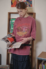 ローリングホッピーピグメント半袖Tシャツ