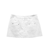 Deacon Patch Pocket Cotton Skirt