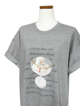 スノーマンショートスリーブTシャツ