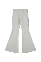 Basic Fine Bootcut Banded Waist Pants (GRAY)