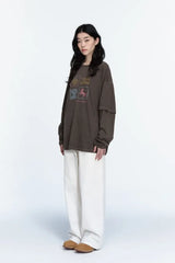 26FW★ Uni Star Layered Pigment Long Sleeve