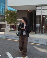 Jeep Biker Suede Jacket