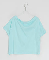 Lanka Two-Way Shoulder Loose Fit Short Sleeve Tee