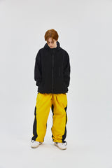 RETRO WIDE TRACK PANTS YELLOW