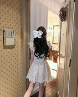 ヘネシービッグ＆コットンパンチングリボンピン