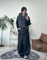 Akid Big Pocket Balloon Denim Pants