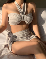 {MADE} Flomer shirring Bikini