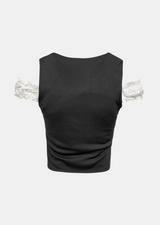Ebony Vest Blouse