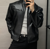  Wayne Biker China Leather Jacket