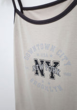 Brooklyn Cotton Tank Top(3colors)