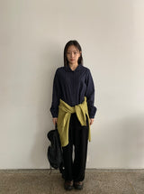 Anka Layered Wrap Skirt Pants