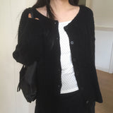Poco Twisted Knit Cardigan