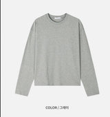 [F/W] Essential crop long sleeves(5color)