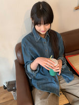 ダーモンビンテージデニムシャツ