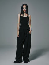 MOON SLEEVELESS BLACK