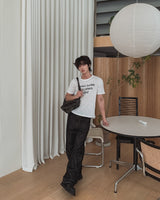 Saier Vintage Lettering Short Sleeve T-shirt