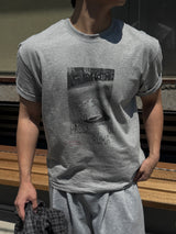 エセル ヴィンテージ クロップド Tシャツ