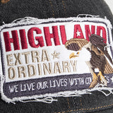BIC SIZE XL HIGH EA DENIM CAP BLACK
