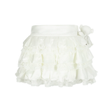 13DE MARZO Bear Lacy Bud Skirt