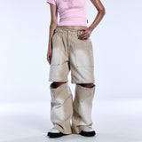 SAINT TWO-WAY JEANS_BEIGE
