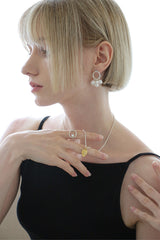 silver925 galaxy necklace