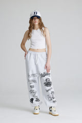 WD WORK TRAINING JOGGER PANTS HEATHER GREY