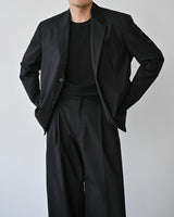 WIT SEMI OVERSIZE BLAZER BK 