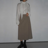 Belted Midi Skirt – 2colors
