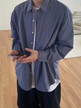 Bio washing cotton basic shirt 3C