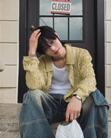 Hard Vintage Washed Cargo Denim Pants