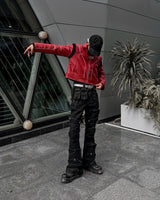 CARGO FLARE PANTS UPSIDE DOWN