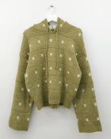 Weasley Snow Hooded Knit (3color)