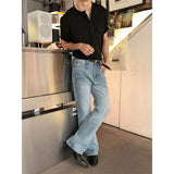 [4SEASON] Flare denim pants(4color)