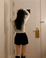  Benu Suede Skirt & Belt Set