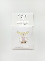 Cooking Girl Sticker Pack