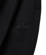 Cross Jogger Sweat Pants _ Black