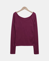 Puni Contrast Layered Long Sleeve T-Shirt