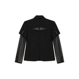 LAYERED DOUBLE SLEEVE JACKET