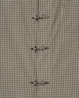 (UNISEX) Fireman Buckle Check Shirt