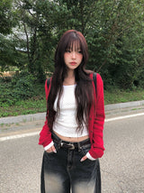 Madi Wool Soft Button Knit Cardigan