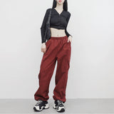(Unisex) カーデンカーゴストリングパンツ