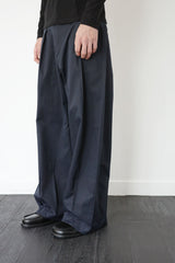 tailored wide slacks