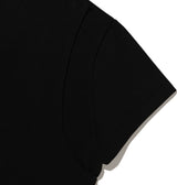 Heart string crop T-shirt (Black