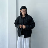 Faded Cropped Work Jacket